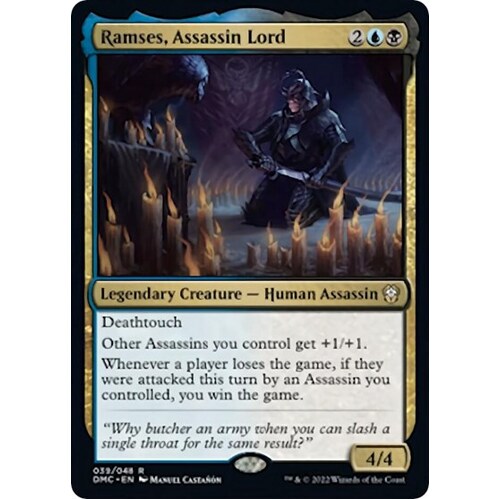 Ramses, Assassin Lord - DMC