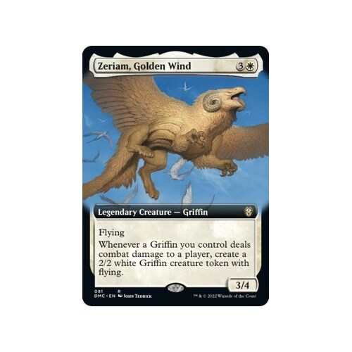 Zeriam, Golden Wind (Extended Art) - DMC