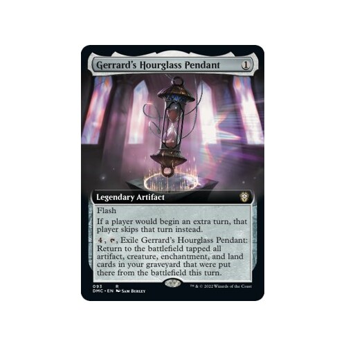 Gerrard's Hourglass Pendant (Extended Art) - DMC