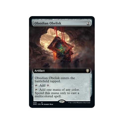 Obsidian Obelisk (Extended Art) - DMC