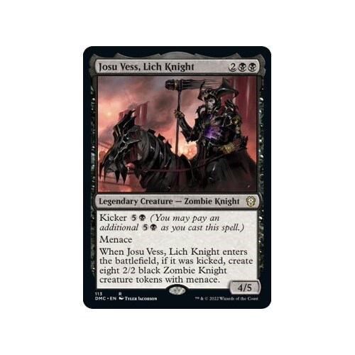 Josu Vess, Lich Knight - DMC