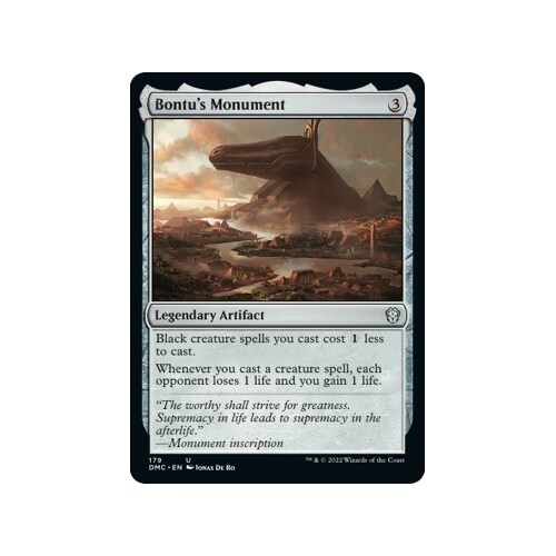 Bontu's Monument - DMC