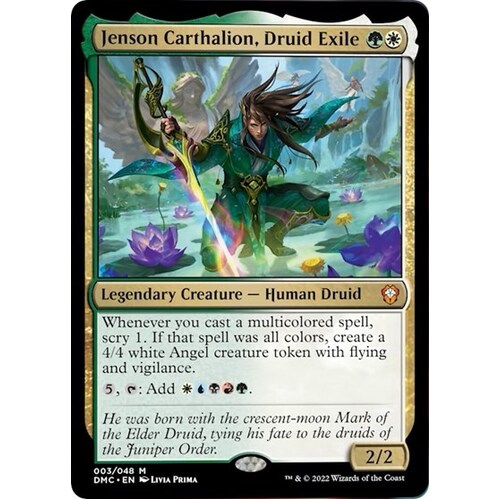 Jenson Carthalion, Druid Exile FOIL - DMC