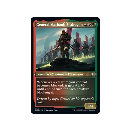 General Marhault Elsdragon (Foil Etched) - DMC