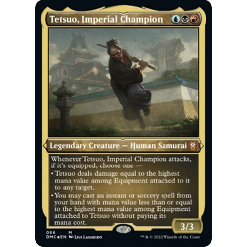 Tetsuo, Imperial Champion (Foil Etched) - DMC