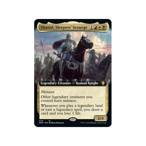 Shanid, Sleepers' Scourge (Extended Art) FOIL - DMC