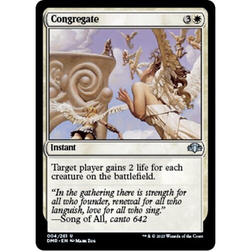 Congregate - DMR