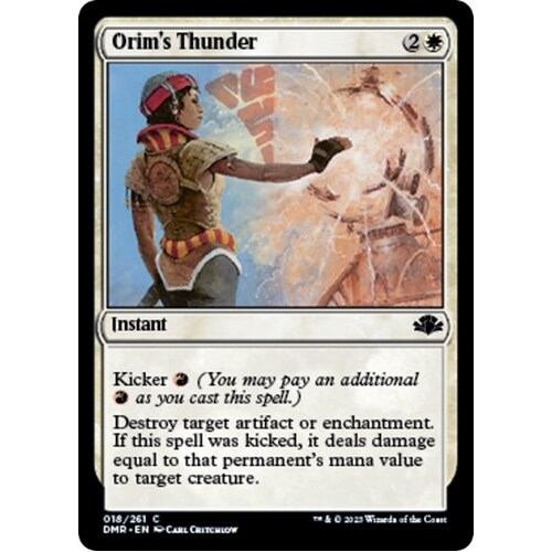 Orim's Thunder - DMR