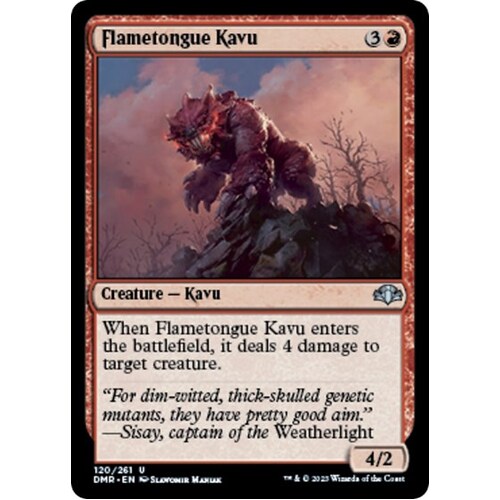 Flametongue Kavu - DMR