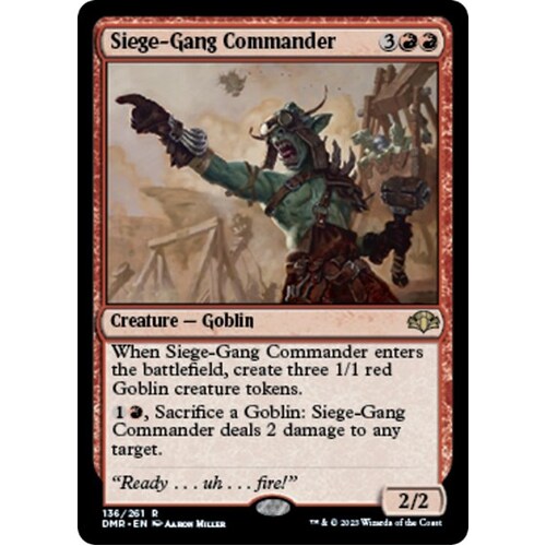 Siege-Gang Commander - DMR