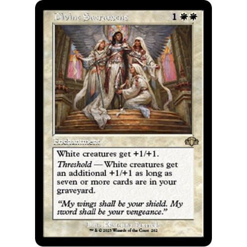 Divine Sacrament (Retro Frame) - DMR