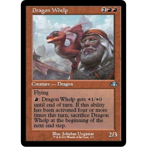 Dragon Whelp (Retro Frame) - DMR