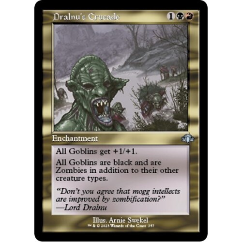 Dralnu's Crusade (Retro Frame) - DMR