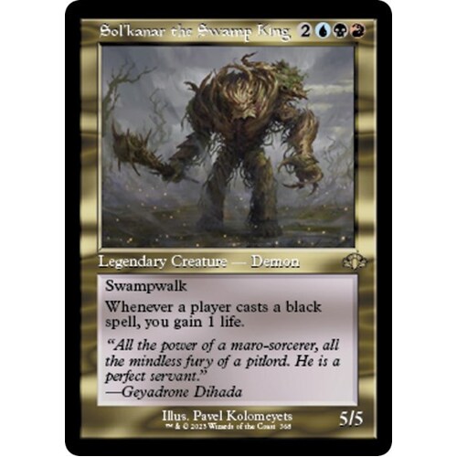 Sol'kanar the Swamp King (Retro Frame) - DMR