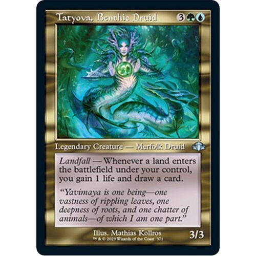 Tatyova, Benthic Druid (Retro Frame) - DMR
