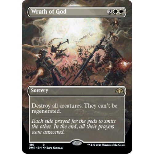 Wrath of God (Borderless) - DMR