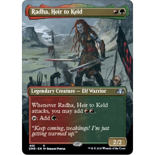 Radha, Heir to Keld (Borderless) - DMR