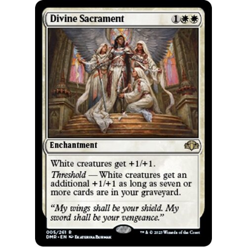 Divine Sacrament FOIL - DMR