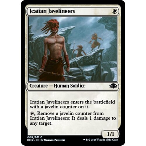 Icatian Javelineers FOIL - DMR