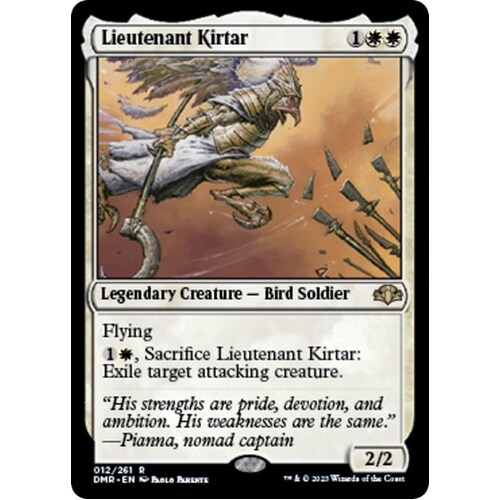Lieutenant Kirtar FOIL - DMR