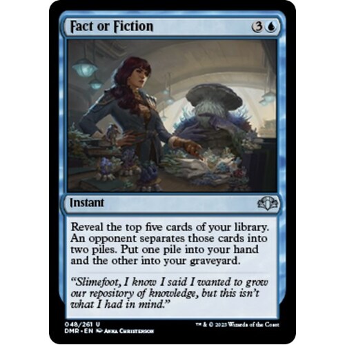 Fact or Fiction FOIL - DMR