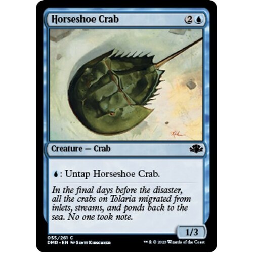 Horseshoe Crab FOIL - DMR