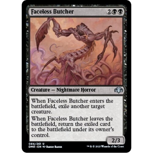 Faceless Butcher FOIL - DMR