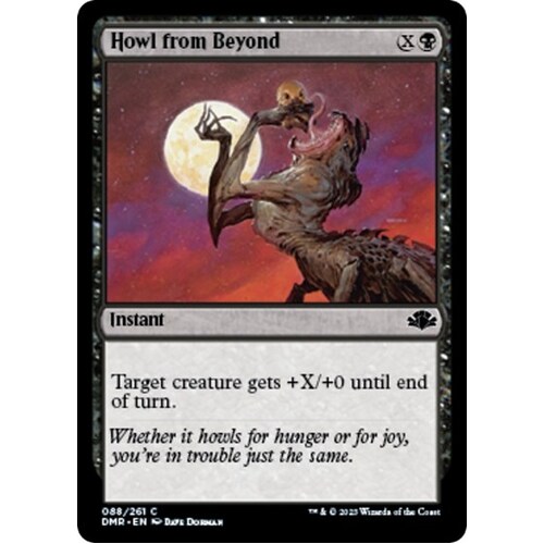 Howl from Beyond FOIL - DMR