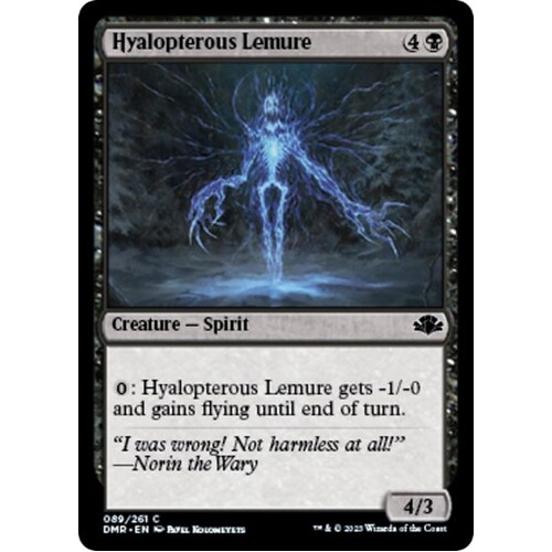 Hyalopterous Lemure FOIL - DMR