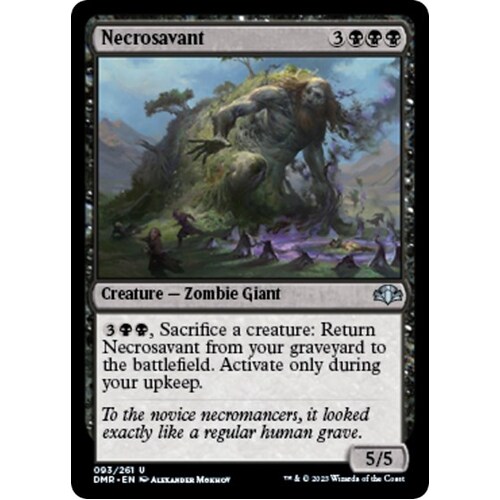 Necrosavant FOIL - DMR