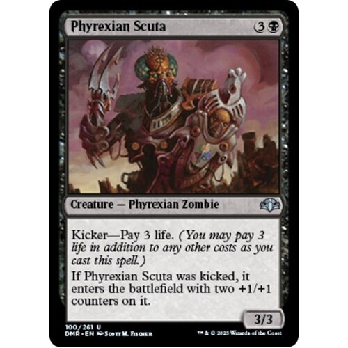 Phyrexian Scuta FOIL - DMR