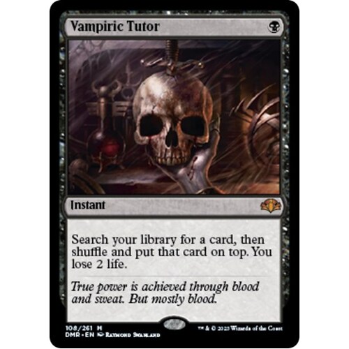 Vampiric Tutor FOIL - DMR | Decked Out Gaming