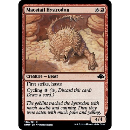 Macetail Hystrodon FOIL - DMR