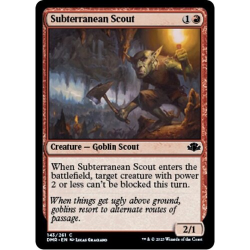 Subterranean Scout FOIL - DMR