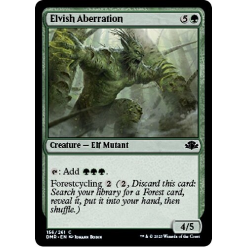 Elvish Aberration FOIL - DMR