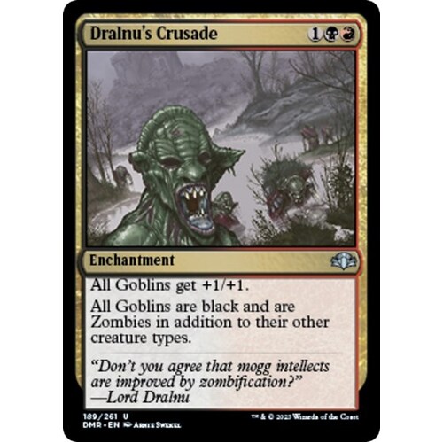 Dralnu's Crusade FOIL - DMR