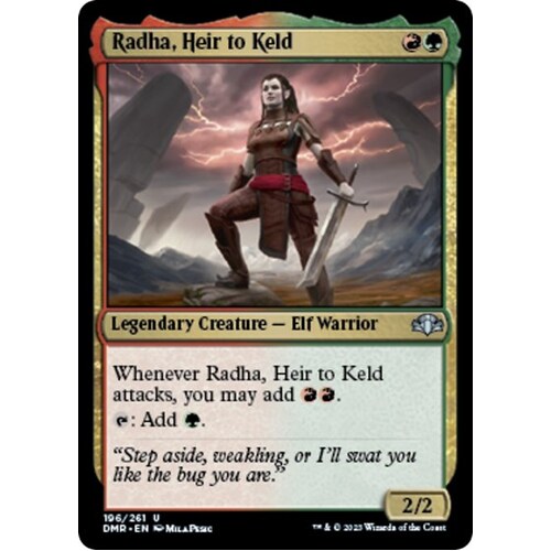 Radha, Heir to Keld FOIL - DMR