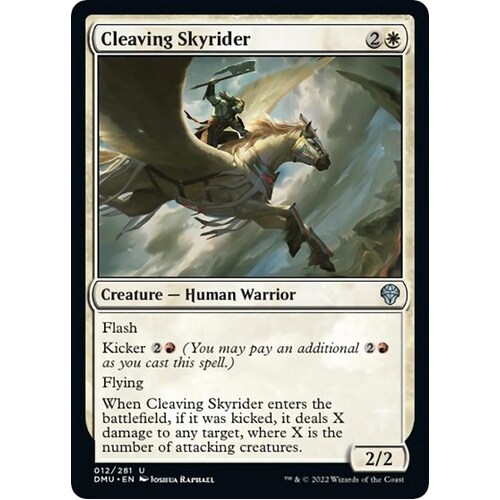 Cleaving Skyrider - DMU