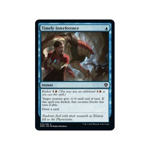 Timely Interference - DMU