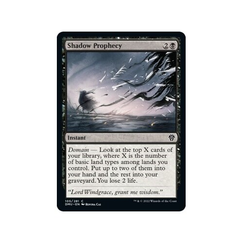Shadow Prophecy - DMU
