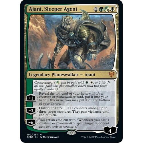 Ajani, Sleeper Agent - DMU