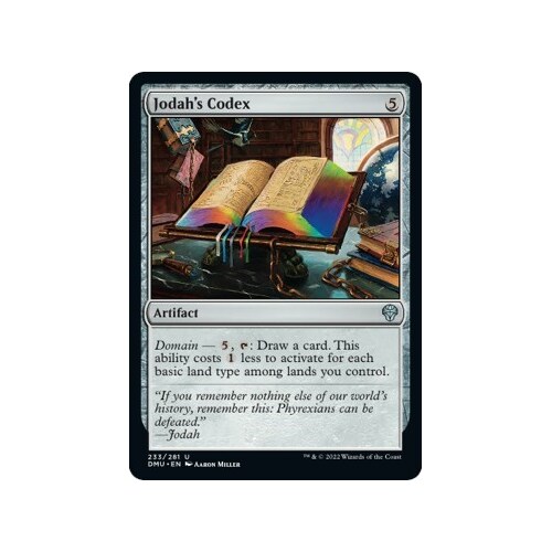 Jodah's Codex - DMU