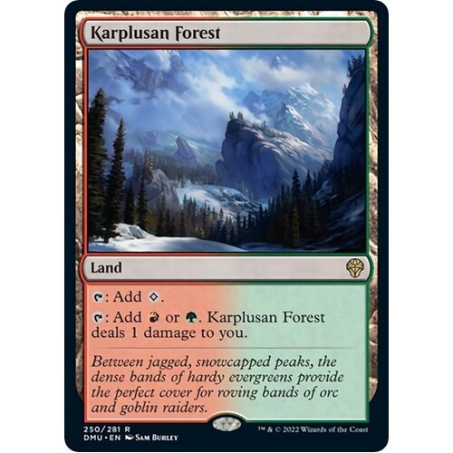 Karplusan Forest - DMU