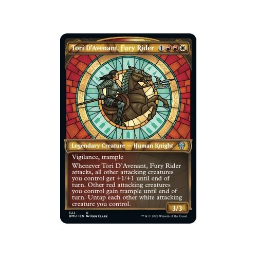 Tori D'Avenant, Fury Rider (Showcase) - DMU