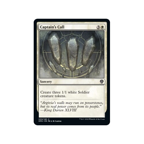 Captain's Call FOIL - DMU