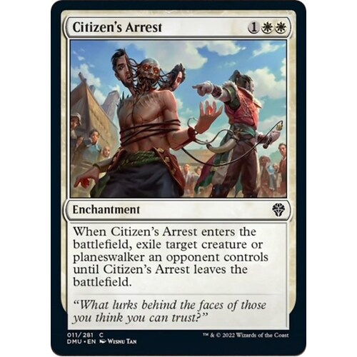 Citizen's Arrest FOIL - DMU