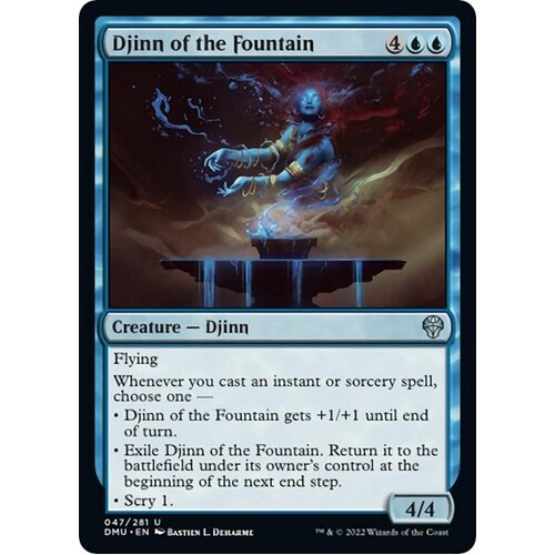 Djinn of the Fountain FOIL - DMU