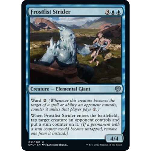 Frostfist Strider FOIL - DMU