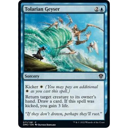 Tolarian Geyser FOIL - DMU