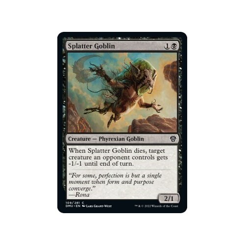 Splatter Goblin FOIL - DMU